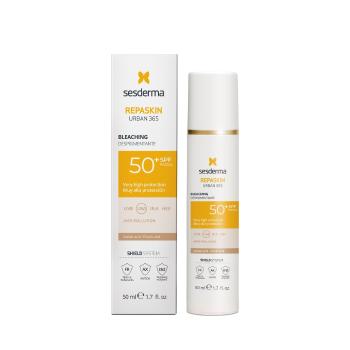 Sesderma Protecție solară facială împotriva petelor pigmentare SPF 50+ Repaskin Urban 365 (Bleaching Facial Sunscreen) 50 ml