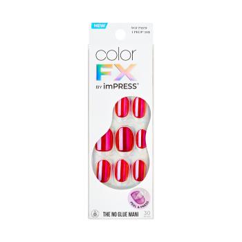 KISS Unghii autoadezive imPRESS Color FX (Floating) 30 buc