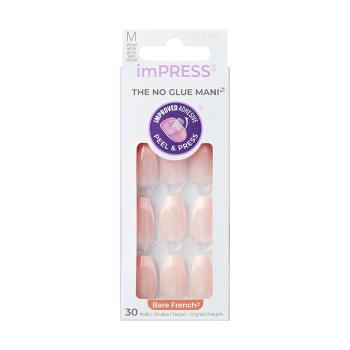 KISS Unghii autoadezive ImPRESS Nails - Genuine 30 buc