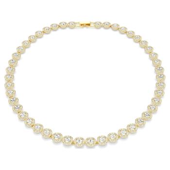 Swarovski Colier de tenis placat cu aur cu cristale Una Angelic Tennis 5720505 41 cm