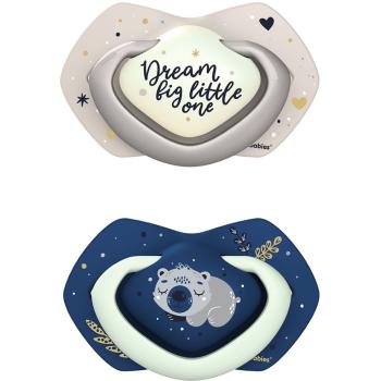 Canpol babies Light Touch Sleepy Koala suzetă 18m+ Blue 2 buc