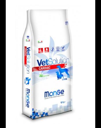 MONGE Vet Solution Dog Cardiac hrana dietetica pentru caini cu afectiuni cardiace 12 kg