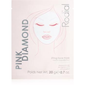 Rodial Pink Diamond Lifting Face Mask mască textilă cu efect de lifting faciale 4x1 buc