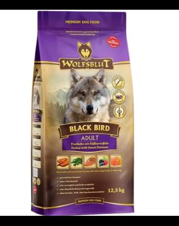 WOLFSBLUT Black Bird Adult hrana pentru caini, curcan si cartofi dulci 12,5 kg