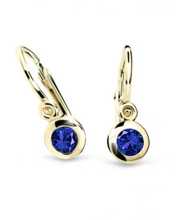 Cutie Jewellery Cercei din aur pentru copii C1537-10-X-1 albastru