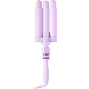 Mermade Cutie Waver 22 mm ondulator triplu pentru păr Lilac 1 buc