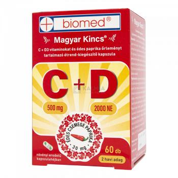 Biomed Magyar Kincs C+D-vitamin kapszula 60 db