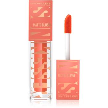 MAYBELLINE NEW YORK Sunkisser Matte fard de obraz lichid cu efect matifiant culoare 34 Peachy Quench 4.7 ml