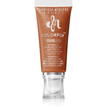 Danessa Myricks Beauty Colorfix Sparklers machiaj multifuncțional pentru ochi, buze și față culoare Flare 10 ml