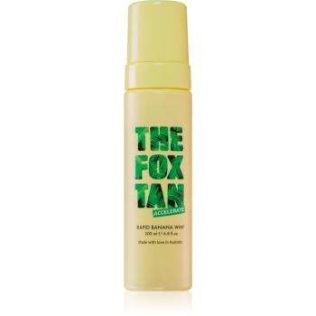 The Fox Tan Rapid Banana Whip agent pentru accelerarea și prelungirea bronzării fara factor de protectie 200 ml