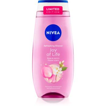 Nivea Joy of Life gel calmant pentru dus Rose & Jasmine 250 ml