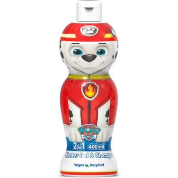 Nickelodeon Paw Patrol Shower Gel & Shampoo 2 in 1 gel de dus si sampon pentru copii Marshall 400 ml