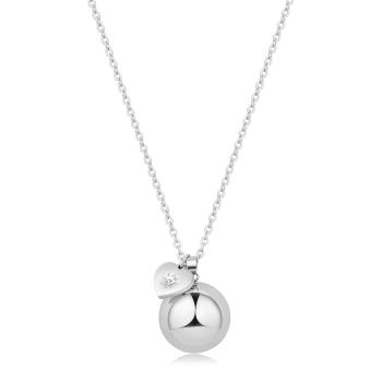 S'Agapõ Colier lung cu clopoțel și cristal Whisper SWP02