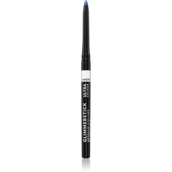 Avon Glimmerstick Metallic creion metalic pentru ochi culoare Electric Blue 0.35 g