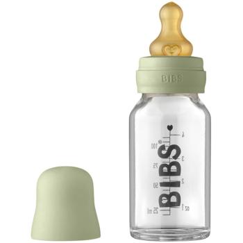 BIBS Baby Glass Bottle 110 ml biberon pentru sugari Sage 110 ml