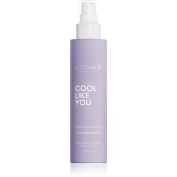 ICONIQUE Professional COOL LIKE YOU Perfect Blonde & Silver Violet ingrijire leave-in neutralizeaza tonurile de galben 150 ml