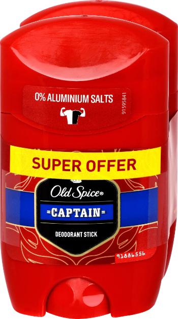 Old Spice Set de deodorante solide Captain 2 x 50 ml