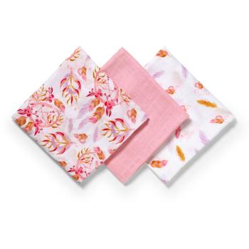 BabyOno Take Care Natural Bamboo Diapers scutece textile Old Pink 3 buc