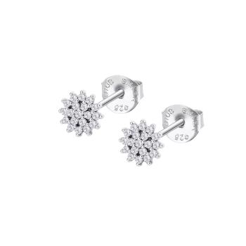 Lotus Silver Cercei din argint cu zirconii Flori LP3081-4 / 1