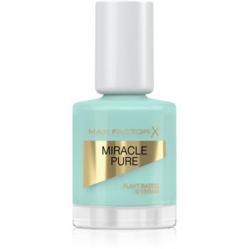 Max Factor Miracle Pure lac de unghii cu rezistenta indelungata culoare 840 Moonstone Blue 12 ml