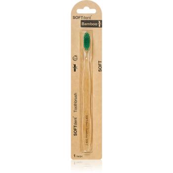 SOFTdent Bamboo Soft Periuta de dinti de bambus 1 buc