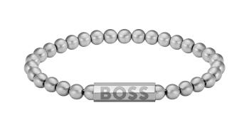 Hugo Boss Brățară din oțel cu mărgele Sphere 1580658 19 cm