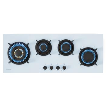 Klarstein Plită pe gaz Goldflame 4 Slim, 4 arzătoare, pentru gaz lichid sau natural