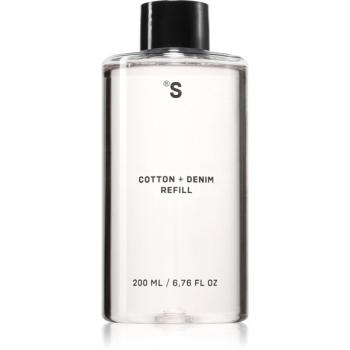 Sister's Aroma Cotton + Denim reumplere în aroma difuzoarelor The refill comes with 5 wooden sticks. 200 ml