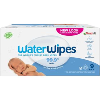 Water Wipes Baby Wipes 9 Pack servetele delicate pentru copii 9x60 buc