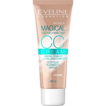 Eveline Cosmetics Magical Colour Correction crema CC SPF 15 culoare 51 Natural 30 ml