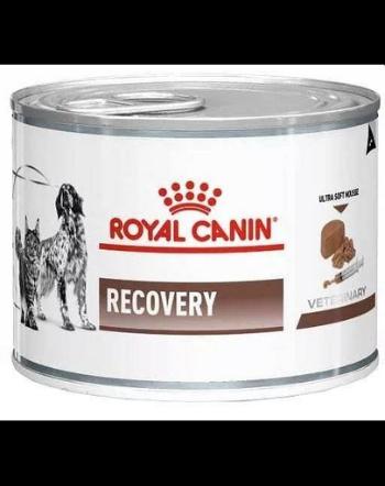 ROYAL CANIN Recovery 12 x 195 g hrană umedă pentru câini și pisici în convalescență