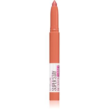 Maybelline SuperStay Ink Crayon Birthday Edition ruj in creion cu particule stralucitoare culoare 190 Blow the Candle 1,5 g