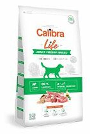 Calibra Dog Life Adult Medium Breed Lamb 12kg + vodítko Flexi ZDADARMO
