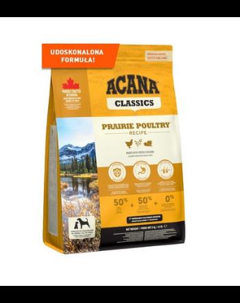 ACANA Classic Prairie Poultry 9,7 kg hrana completa, fara gluten, pentru caini de toate rasele si varstele