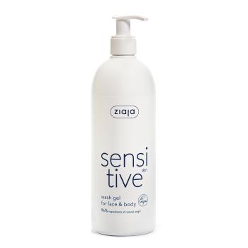 Ziaja Gel cremă de spălat pentru fața și corpul Sensitive (Face & Body Wash Gel) 400 ml