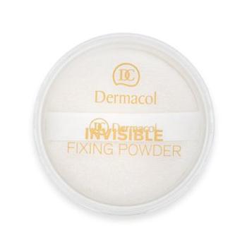 Dermacol Invisible Fixing Powder transparens púder White 13 g