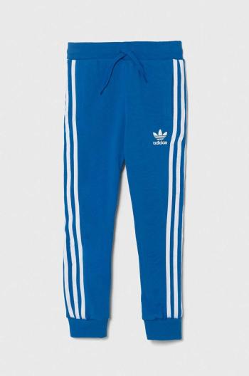 Dětské tepláky adidas Originals TREFOIL PANTS s aplikací