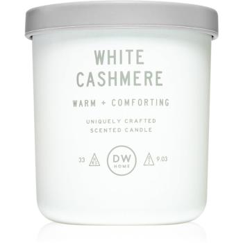 DW Home Text White Cashmere lumânare parfumată 255 g