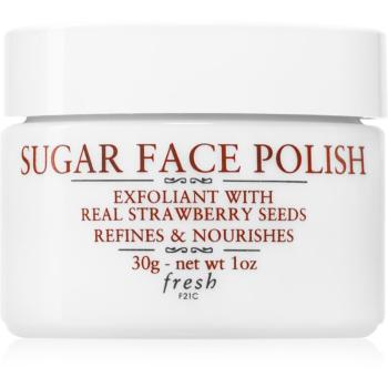 fresh Sugar Face Polish exfoliant din zahăr pentru față 30 g