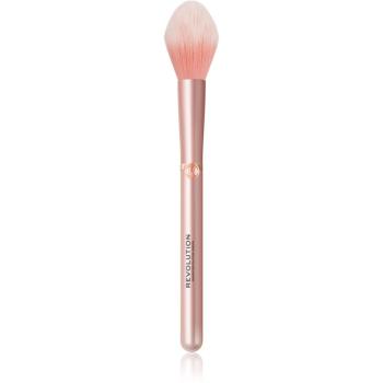 Makeup Revolution Create perie pentru blush, contur și iluminator R6 1 buc