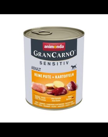 ANIMONDA Grancarno Sensitive hrana umeda pentru cainii adulti sensibili 800 g