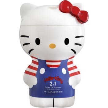 Hello Kitty Shampoo and Shower Gel 2 in 1 2 in 1 gel de dus si sampon pentru copii 2D 400 ml