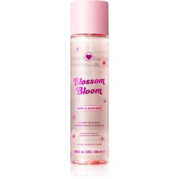I Heart Revolution Blossom Bloom spray parfumat pentru corp și păr pentru femei culoare Cherry Blossom & Pomegranate 236 ml