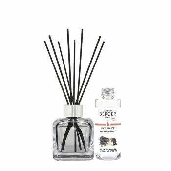 Maison Berger Paris Set cadou difuzor aromă cub + umplere Vanilia magnifică Vanilla Magnificence 100 ml