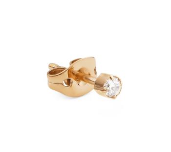 Daniel Wellington Cercel mic single cu cristal DW00400869