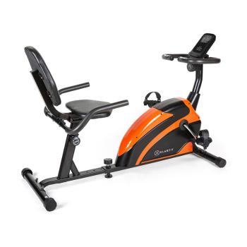 KLARFIT Relaxbike 6.0 SE, ergometru culcat, volant 12 kg, rezistență magnetică, 100 kg