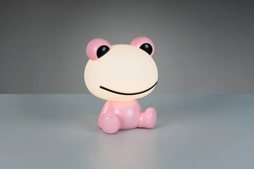 Lampa de masa Hopper, RL, 19.5x16.5x24.5 cm, 0.3W, 1x SMD, plastic, roz