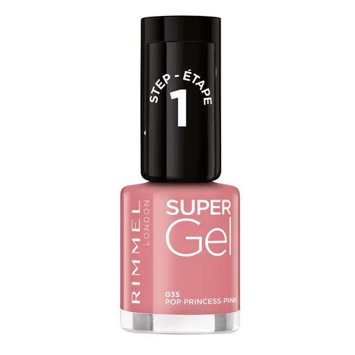 Rimmel Gel lac pentru unghii Super Gel (Nail Polish) 12 ml 035 Pop Princess Pink