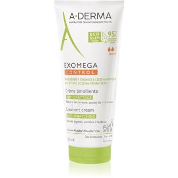 A-Derma Exomega Control cremă hidratantă pentru piele foarte sensibila sau cu dermatita atopica 200 ml