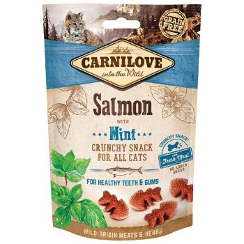 Carnilove Cat Crunchy Snack Salmon with Mint with fresh meat 50g